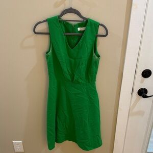 Calvin Klein Green Sleeveless Dress